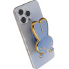 Phone Stand Rabbit - stick-On - Blue OEM