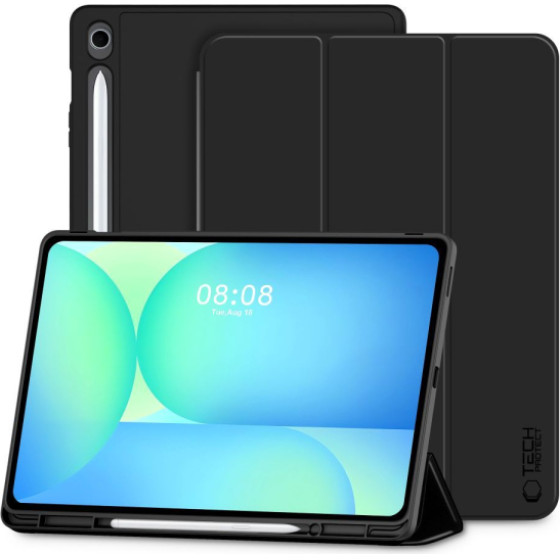 Tech-Protect Sc Pen Case Samsung Tab S10 Fe Plus 13.1 X620 / X626B Black - (TPSCPS10FEPB)