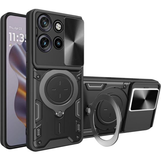 Techsuit - Camguard Pro - Motorola Edge 50 Neo / Motorola Thinkphone 25 - Black