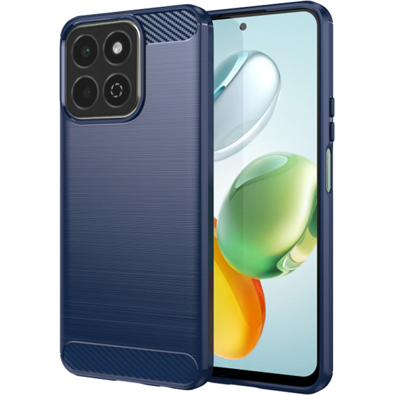 Techsuit - Carbon Silicone - Honor 200 Smart / X7c - Blue