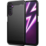 Techsuit - Carbon Silicone - Realme 6 Pro - Black