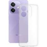 Techsuit - Clear Silicone - Oppo A40 4G / A60 5G - Transparent