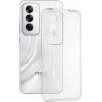 Techsuit - Clear Silicone - Oppo Reno12 - Transparent