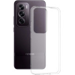 Techsuit - Clear Silicone - Oppo Reno12 Pro - Transparent