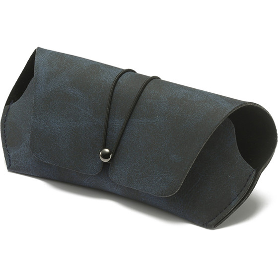 Techsuit - Glasses Case (PLSD-01) - With Button Close - Black