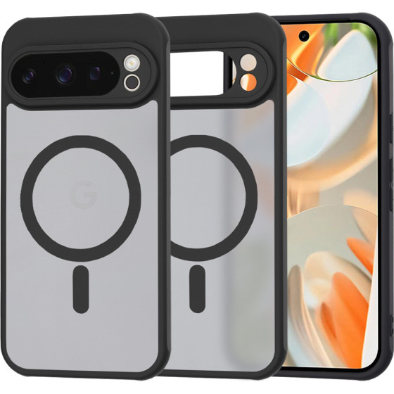 Techsuit - Halofrost Magsafe Series - Google Pixel 9 Pro - Black