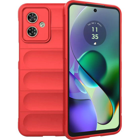 Techsuit - Magic Shield - Motorola Moto G54 - Red