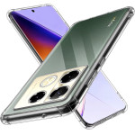 Techsuit - Shockproof Clear Silicone - Infinix Note 40 Pro+ - Clear