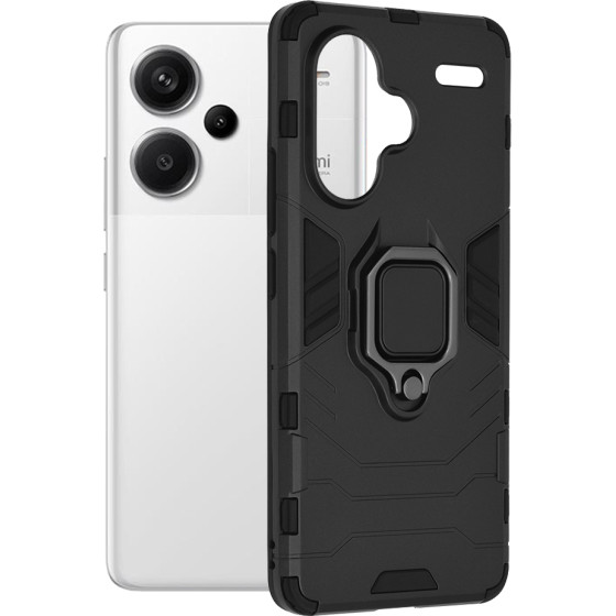 Techsuit - Silicone Shield - Xiaomi Redmi Note 13 Pro+ 5G - Black