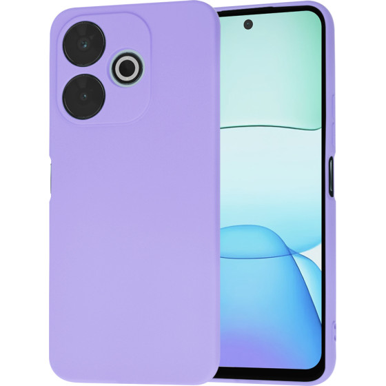 Techsuit - Softflex - Xiaomi Redmi 13 / Poco M6 4G - Light Purple