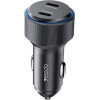 Yesido - Car Charger - 2x Type-C, Fast Charging, 60W - Black - (Y48)