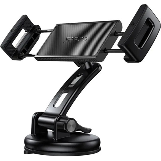 Yesido - Car Holder - Clamp Grip, Tablet, Phones 4.7 - 12'', For Dashboard, Windshield - Black - (C171)