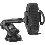 Yesido - Car Holder - Extendable Arm, 360� Rotation Angle, For Dashboard, Windshield - Black - (C111)