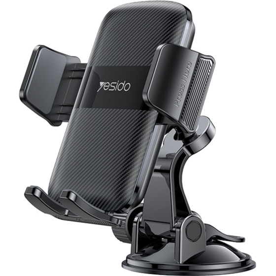 Yesido - Car Holder - Gravity Grip For Dashboard And Windshield - Black - (C175)