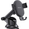 Yesido - Car Holder - Gravity Grip, Extendable Arm For Dashboard, Windshield - Black - (C120)