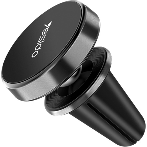 Yesido - Car Holder - Magnetic Grip, 360� Rotation Angle, For Air Vent - Black - (C57)