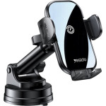 Yesido - Car Holder With Wireless Charging - For Windshield And Dashboard, 15W - Black - (C197)