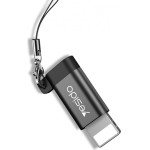 Yesido - Otg Adapter - Lightning To Micro USB, Plug & Play, 480MBps - Black - (GS05)