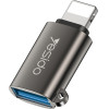 Yesido - Otg Adapter - Usb 3.0 To Lightning, Plug & Play, 480MBps - Black - (GS14)