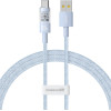 Baseus - Data Cable Gem - Usb To Type-C, Super Fast Charging 100W, 2m - Galaxy Blue - (P10373002311-01)