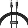 Baseus - Data Cable Gem - USB-C To Lightning, Fast Charging 20W, 2m - Cluster Black - (P10373001111-01)