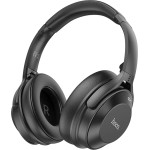 Hoco - Wireless Headphones (W37) - Bluetooth 5.3, Active Noise Reduction, Multipoint - Ultimate Black - (W37;BLACK)