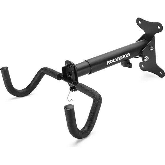 Rockbros 27210016001 Wall Mount Bike Hanger - Black 5907769361401 - (Rockbros-27210016001)