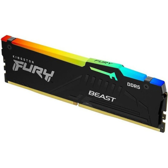 Kingston Memory Fury Beast Black Rgb DDR5, 5600MT/s, 32GB - (KF556C40BB2A-32)