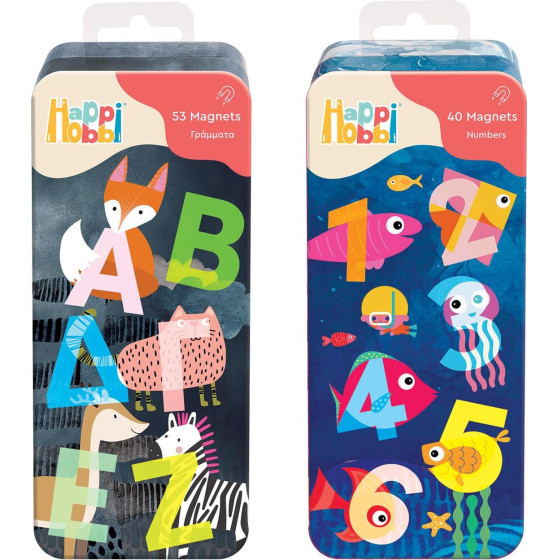 As Happi Hobbi: Magnet Tin - Numbers (1029-64070)