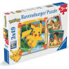 Ravensburger Puzzle: Pokemon Pikachu (3x49 pcs) (12004062)
