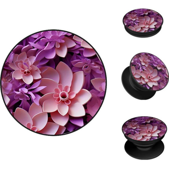 Sonique Pop Holder 3D Flower Series ���