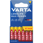 Varta 4703101746 Longlife Max Power 6 AAA
