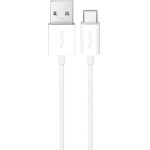 Puro Tpe 10W USB-A - USB-C Cable 3m - White - (PUCAC10W3MTWHI)