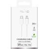 Puro Tpe 20W USB-C - Lightning Cable 2m - White - (PUCAPLTC20W2MTWHI)