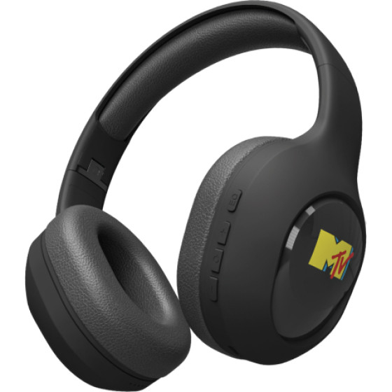 SBS Jaz Mtv Wireless Headphones Black - (TEJZHEADMTVK)