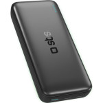 SBS Powerbank 20000 Mah LIFEP04 Battery 10W Black - (TTBB20000PO4K)