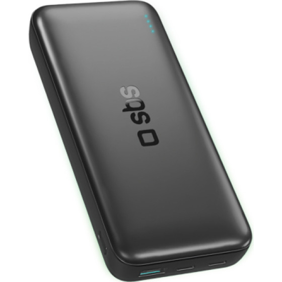 SBS Powerbank 20000 Mah LIFEP04 Battery 10W Black - (TTBB20000PO4K)