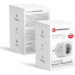 FORCELL F-Energy EU02 Smart Plug 230V With WiFi, Programmer And Tuya/Amazon Alexa Support - white