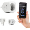 FORCELL F-Energy EU02 Smart Plug 230V With WiFi, Programmer And Tuya/Amazon Alexa Support - white