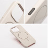 Glossy Mag Cover Compatible With Magsafe For Iphone 17 White OEM