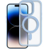 Matte Mag Cover Case Compatible With Magsafe For Iphone 17 Air Blue OEM