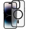 Matte Mag Cover Case Compatible With Magsafe For Iphone 17 Black OEM