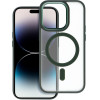 Matte Mag Cover Case Compatible With Magsafe For Iphone 17 Titanium OEM