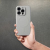 Silicone Mag Cover (Big hole) Case Compatible With Magsafe For Iphone 17 Pro Max Titanium OEM