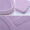 Silicone Mag Cover Case Compatible With Magsafe For Iphone 17 Pro Max Pink OEM