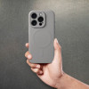 Silicone Mag Cover Case Compatible With Magsafe For Iphone 17 Pro Max Titanium OEM