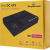 Powertech Mini Dc Ups 18W, 10400mAh, 3x DC, USB/LAN/POE, ����� - (PT-1434)