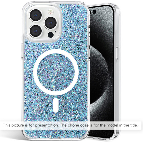 Techsuit - Sparkly Glitter - Samsung Galaxy S25 Ultra - Blue
