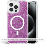 Techsuit - Sparkly Glitter - Samsung Galaxy S25 Ultra - Magenta