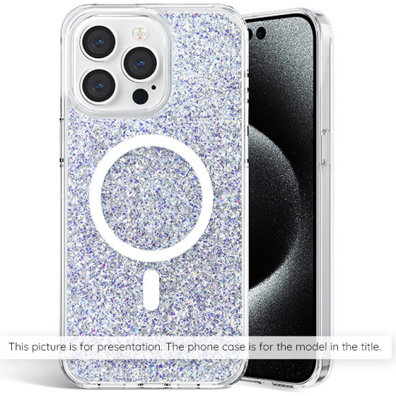 Techsuit - Sparkly Glitter - Samsung Galaxy S25 Ultra - White